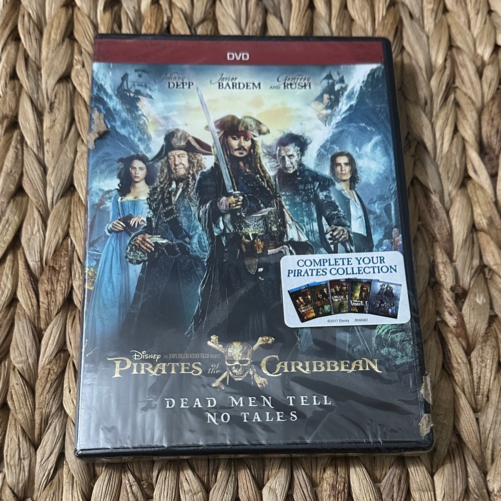 Pirates of the Caribbean: Dead Men Tell No Tales DVD